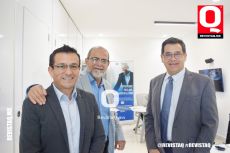 Armando Martínez, Luis Miguel Román Lira y Gabriel Pruneda Dibildox