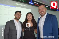 Lorenzo Hernández,  Athzirry Enriquez y Germán Peréz