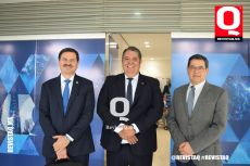 Ricardo Romero, Alfredo de Alba y Gabriel Pruneda Dibildox.