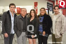 Luis Fonseca ,Pepe Fonseca, Andrea Fonseca , Laura Tejada y Carlo Mariscal