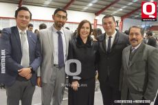 Reynaldo Alvarado, Adonaí González, Alejandra Saldívar, Uriel Soto y Hugo Mosqueda