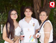 Aranza Vázquez,  Alan Vázquez y Nubia Márquez