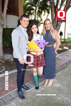 Jaime González,  Ana Paula González y Maricarmen Álvarez