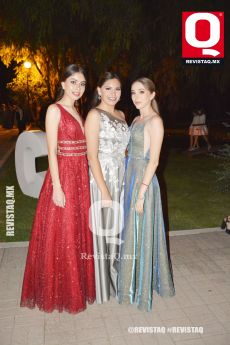 Caro Galaviz, Ana Laura Plasencia y Regina Sánchez
