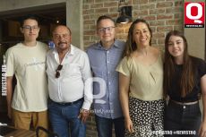 Axel Casillas, Leopoldo Casillas, Mauricio Casillas, Zoraya Gamiño y Lexa Casillas