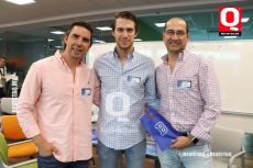 A    Nacho Ruiz, Emilio Allande y Emilio Allande
