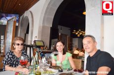 María Luisa Anaya, Jessica Hernández y Mauricio Hernández