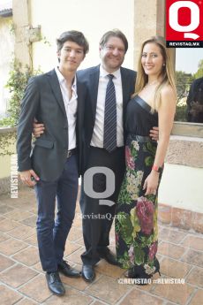 Alex Bassignana, Alessandro Bassignana y Myriam González de Bassignana