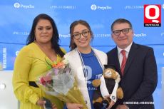 Berenice Aguilar, Lupita Iracheta y Abraham Iracheta