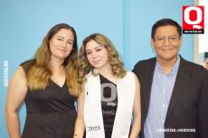 Elizabeth Aldana, Ana Paula Aguilar y Rubén Aguilar