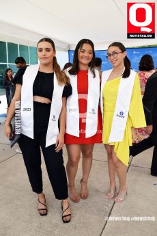 Ivanna Santos, Andrea Hernández y Julia Medina