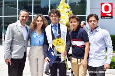 Raúl Rodríguez, Mariana Mendoza, Diego Rodríguez, Esteban Rodríguez y Fabricio Rodríguez