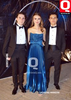 Marcelo Fernández, Michelle Ulibarri y Nicolás Castañeda