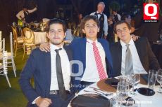 Patricio Nieto, Paulo Montés y Francisco Negrete
