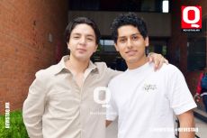 Gael Mosqueda y Kaleb Mancilla