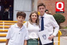 Rodrigo Hernández, Marthaly Hernández y Luis David Hernández