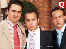 Marcelo Padilla,Mario Barona y Héctor Rojas