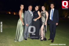 Natalia Herrera, Gerardo Cordero, Cinthya Torres, Fernanda Cordero y Sergio Camarillo