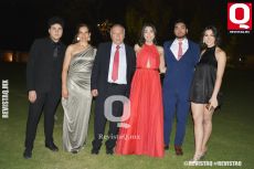 Norberto Díaz, María Franco, Norberto Díaz, Fernanda Díaz, Víctor de Anda y Andrea Díaz