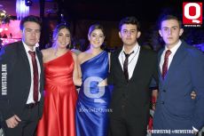 Poncho Cordero, Sofía Padilla, Alejandra Vázquez, Diego Muñoz y Diego Vázquez