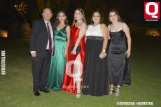 Ricardo Escobedo, Patricia Cervantes, Valery Álvarez, Wendy Escobedo y Vanya Álvarez