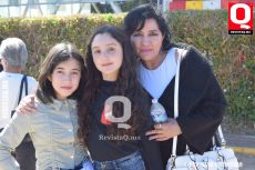 Elaine Dominique, Karla Valentina y Rosa Linda
