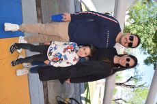 Milton De la Rosa, Victoria Gutiérrez y Santiago De la Rosa