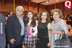 Estefanía Amieva y familia