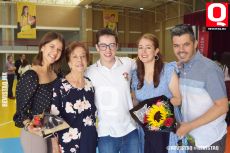 Daniela Peréz, Bertha López, Fabian Peréz Moreno, Betha Moreno y Leopoldo Peréz