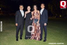 Juan Carlos Vázquez, Liz González, Natalia Vázquez y Marcelo Vázquez.