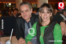 Patricio Macouzet y Malena Vázquez