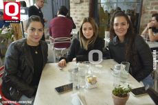 Paola Canales, Yadira Barajas y Diana Fuentes.