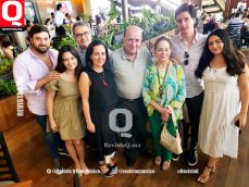 Jorge Oñate y familia