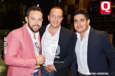Jesús Ávila, Fernando Salas y Guillermo Pérez