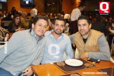 Nacho de Teresa, Dr. Cesar Ayala y Enrique Campos