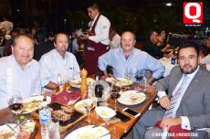 Ruben Salazar, Wofgang Wendt, Alfredo Rodríguez y Arturo Martínez