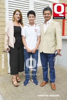 Katy Díaz, Mauricio Altamirano y Mauricio Altamirano