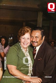 Josefina Morales de Aguirre y Rogelio Aguirre.