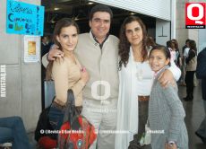 Martha Plascencia, Roberto Plascencia Torres, Martha Cashat y Laura Plascencia