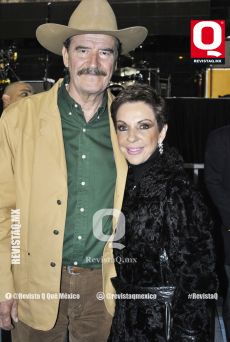 Vicente Fox y Martha Sahagun de Fox