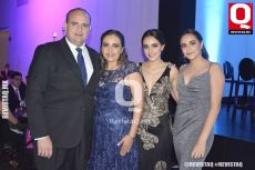 Juan Gabriel Díaz, Noemí Rayas, Noemí Díaz y Luisa Díaz.