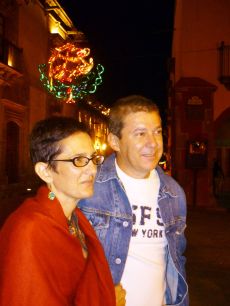 Mary Carmen Rodríguez y Richard Aranda