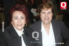Marìa Elena Herrera y Lupita Casillas.