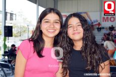 Frida Zarate y Darian Vargas