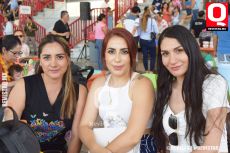 Lizete Aldape, María de Anda y Vanesaa Rodríguez