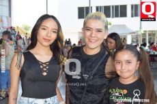 Samantha Breshamer, Pilar López y Starlyn Breshamer
