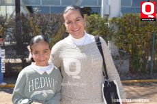 Michelle González y Olga Abundes