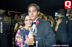 Juan Pablo Carrera y su mamá