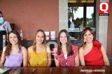 Danya Martínez, Emmy Pacheco, Aranza Rojas y Rocio Pacheco