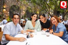 Fernando Gutiérrez, Daniel Gutiérrez, María Reyes y Verónica Padilla